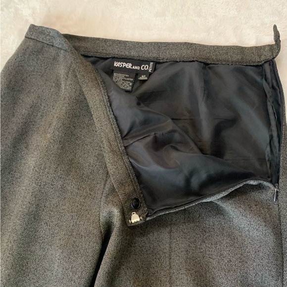 Dark Grey KASPER Pant Suit - Picture 8 of 9